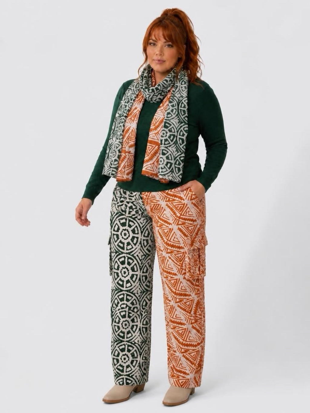 Adire Cargo pants