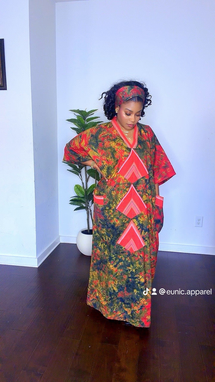 Adire Kaftan