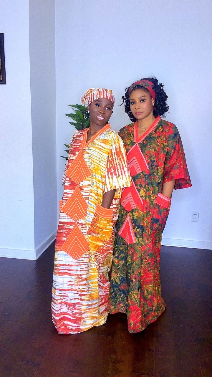 Adire Kaftan