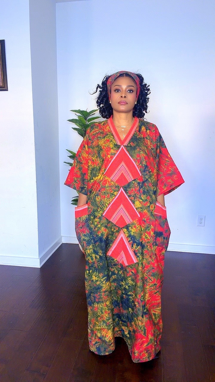 Adire Kaftan